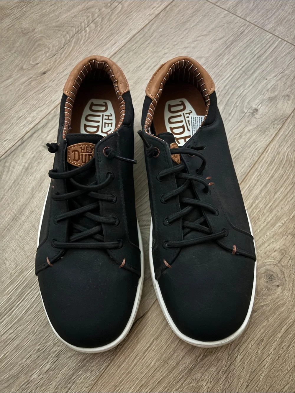 EUC Hey Dude Sneaker Style